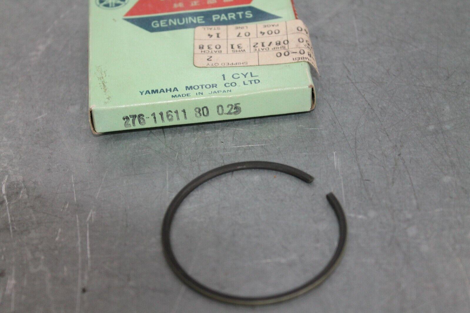 Yamaha 276-11611-80-00 RING, PISTON 1ST  , r15