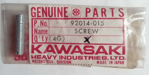 Kawasaki 92014-015 SCREW,SLOTTED,6X26 , kb1