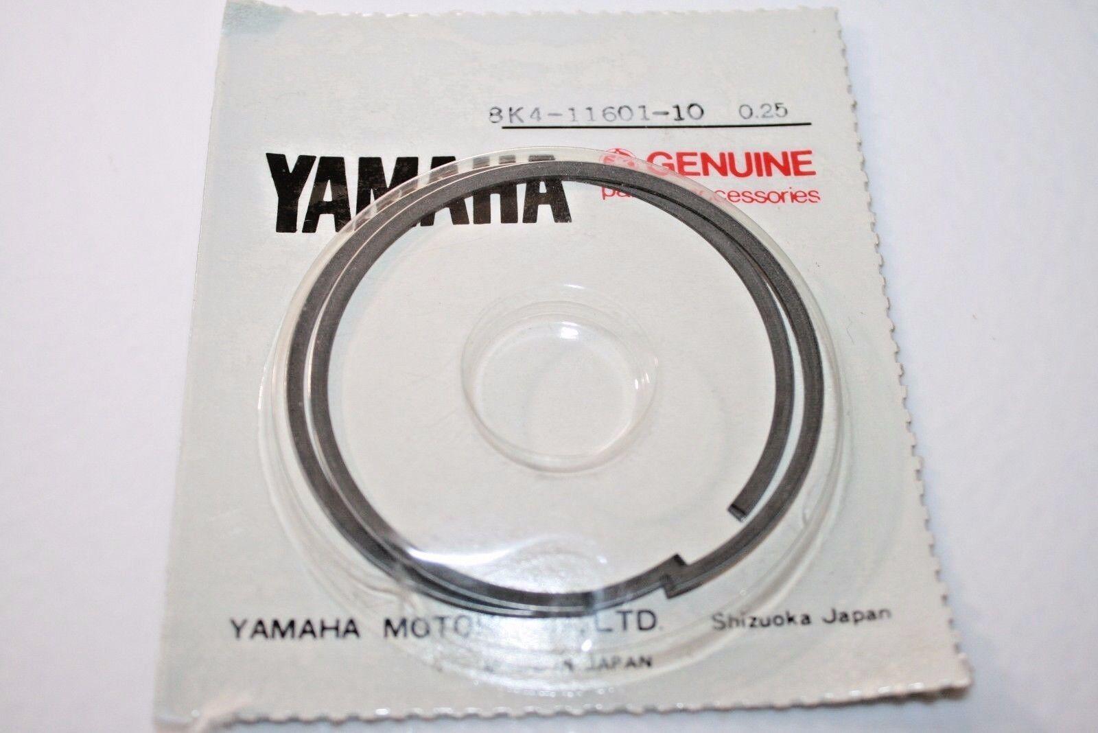 Yamaha 8K4-11601-10-00 PISTON RINGSET 1ST (1ST O/S) , r16