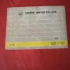 Honda 1972, CB450  ,Owners manual, pre-owned