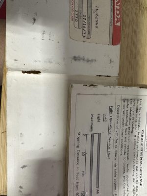 Honda 1972, CB450  ,Owners manual, pre-owned