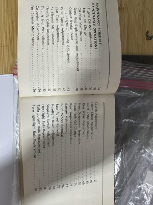 Honda 1972, CB450  ,Owners manual, pre-owned