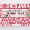 Kawasaki 16007-025 SPRING SEAT,THRTL VLV,kmisc5