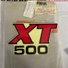 Genuine Yamaha ,OEM,NOS,4R9-21785-00, EMBLEM 5 , XT500 , emb1