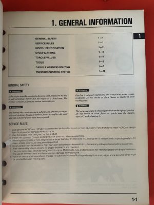 IMG_4012 Honda 1985 , CB125S, Shop Manual , new, hman