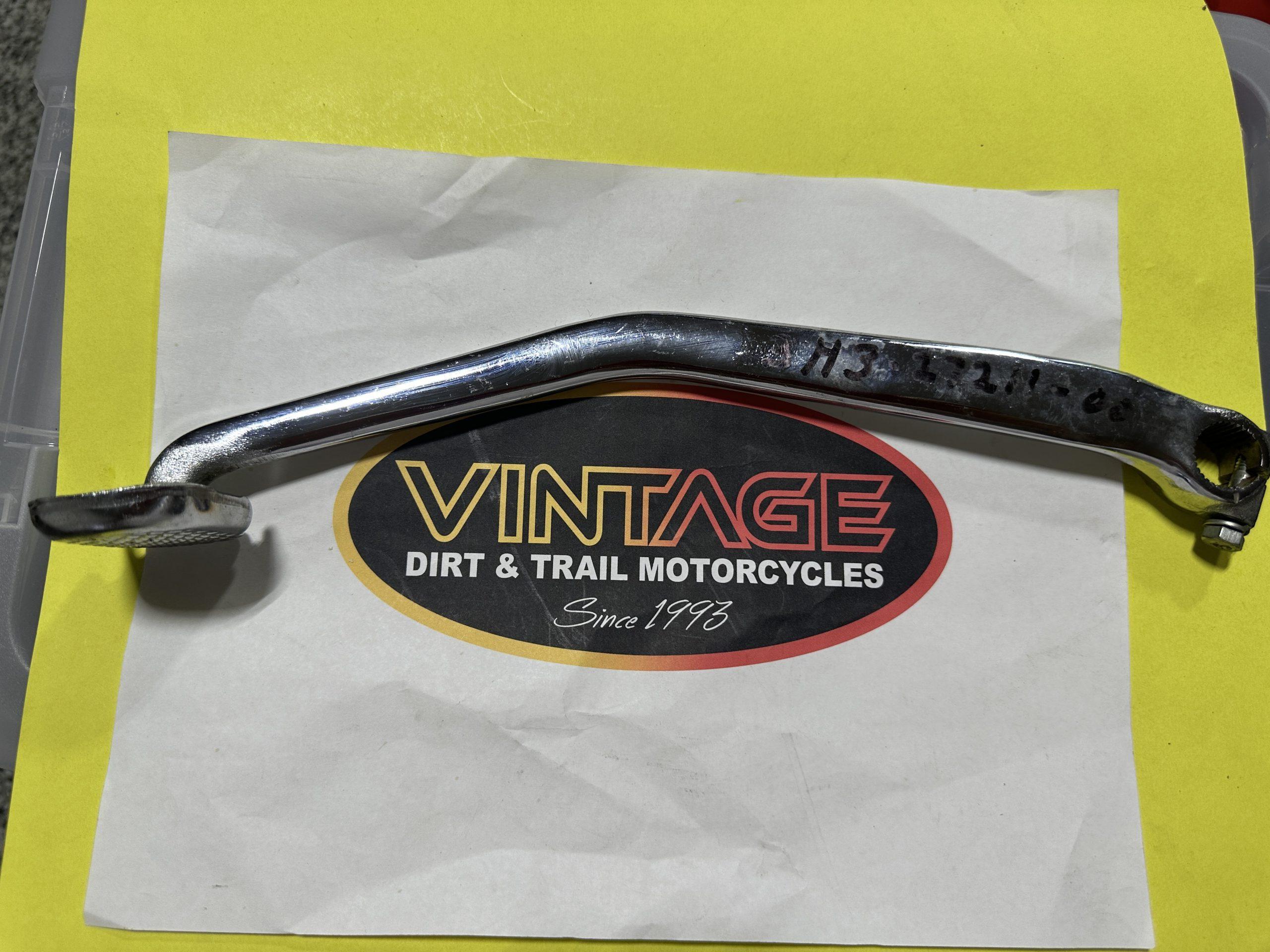 YAMAHA , PEDAL BRAKE , CHROME PLATED , 3H3-27211-00-93 , lev13