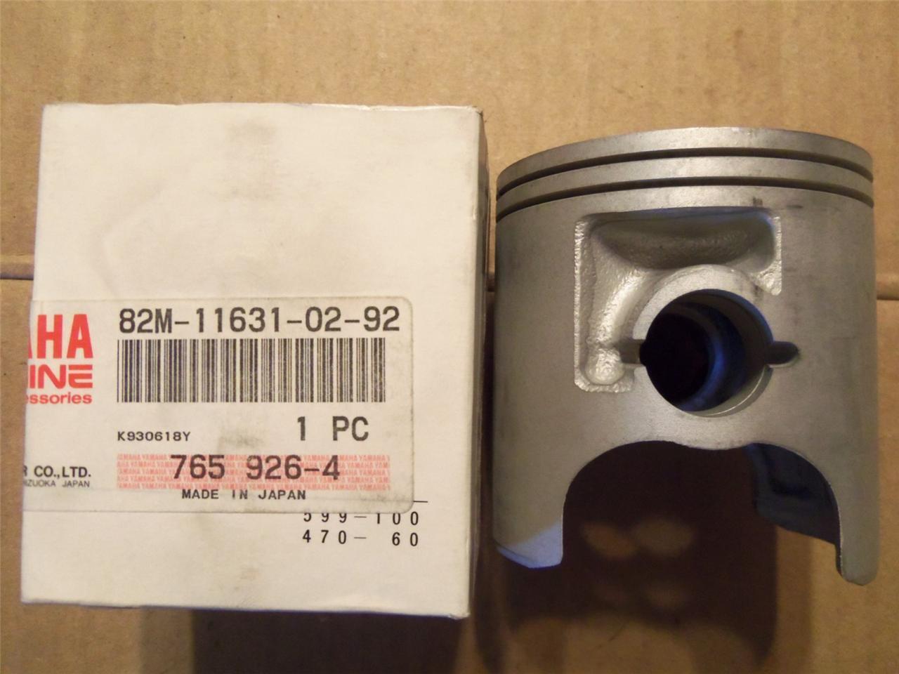 YAMAHA ,PISTON STD STD) ,82M-11631-00 ,82M-11631-02-92 , p19