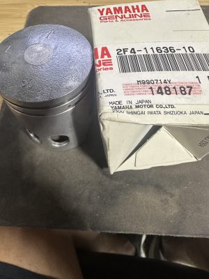 YAMAHA , PISTON 2 OS 0.50 (47.50MM 2ND, 2F4-11636-10-00 , p20