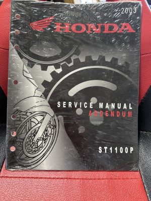 IMG_5465 Honda , 2003 ST1100P, Service Manual addendum, New