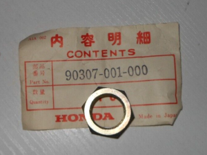 HONDA OEM NUT RR. AXLE SLEEVE | 90307-001-000 , hn1