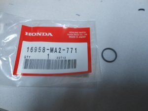 HONDA OEM O RING | 16958-MA2-771 , hor1