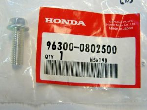 HONDA OEM FLANGE BOLT | 96300-08025-00 , hb3