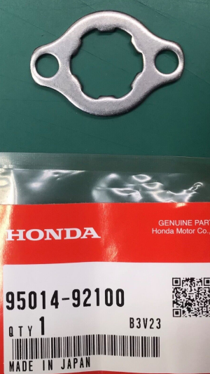 HONDA OEM FIXING PLATE | 95014-92100 , htr1