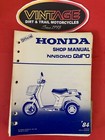 Honda 1984 , NN50MD GYRO , Shop Manual ,used, hman