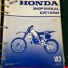s-l140-1 Honda , Shop Manuals , CR125R - 3 MANUALS with binder,1982, 83, 84-85 , hman