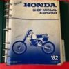 s-l140 Honda , Shop Manuals , CR125R - 3 MANUALS with binder,1982, 83, 84-85 , hman