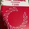 s-l140-5 HONDA OEM ,SHOP MANUALS , ROTARY TILLER , 8 MANUALS , CABTP