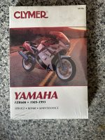 Yamaha , clymer, Service Repair Maintenance, FZR600, 1989-1993, new