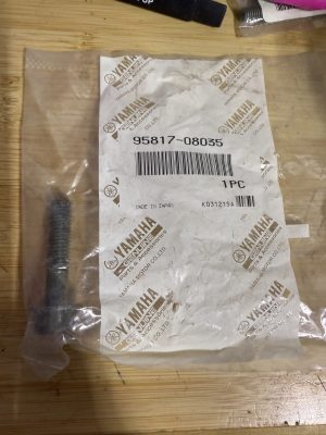 YAMAHA OEM BOLT, FLANGE | 95817-08035-00, b6