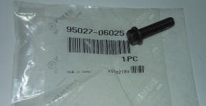 YAMAHA OEM SUPERSEDED BY 95027-06025-00 BOLT,SMALL FLANGE | 95026-06025-00 , b6