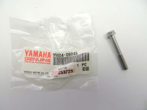 YAMAHA OEM SUPERSEDED BY 95024-06045-00 BOLT, SMALL FLANGE / head , 95021-06045-00 , b6