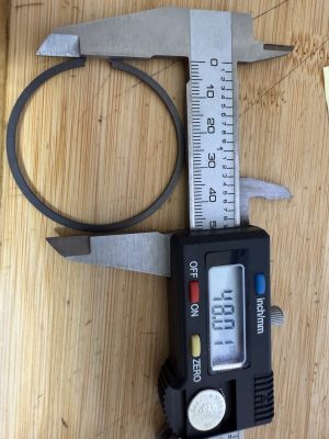 Yamaha , Noguchi , NS47 47mm , Standard Ring 11611-00 , YZ80 , r12