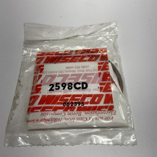 Wiseco, 2598CD , 2 Cycle Piston Ring Set – 66.00 Mm , wisrngbr