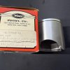 Wiseco , yamaha , Piston and clips , YZ 125 1976-1982 435P6 1.50mm .060