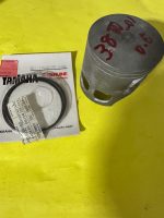 YAMAHA , PISTON KIT , NOS, 38W-11636-01-00,38V-11610-20 PISTON + RING 2ND O/S , TRI-Z , PK3