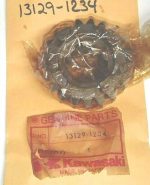 KAWASAKI OEM TOP GEAR,OUTPUT SHAFT | 13129-1234 , kgr1