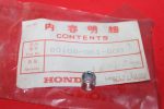 Honda parts bag label reading 'CONTENTS' with Part No. 80108-06.1-000 and a small bearing nearby.