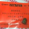 honda main jet , by keyster , 99114-246-1700 , hcrb2