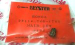 honda main jet , by keyster , 99114-246-1700 , hcrb2