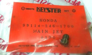 honda main jet , by keyster , 99114-246-1700 , hcrb2