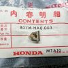 HONDA OEM CLIP B, PROTECTOR | 80116-HA0-003, hclppn2